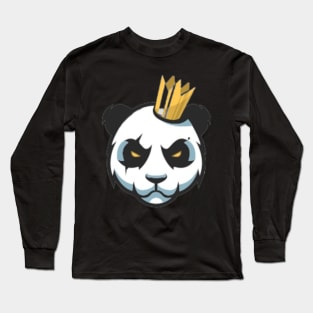 Panda king t-shirt Long Sleeve T-Shirt